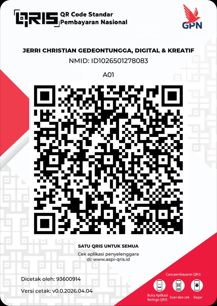 Barcode QRIS Toko Kiosku